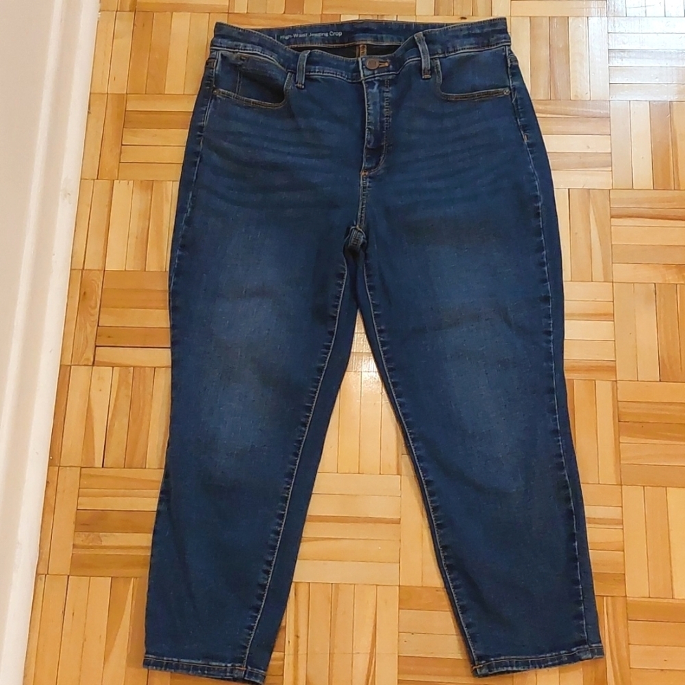 Talbots flawless high waist chopped leggings size 8P